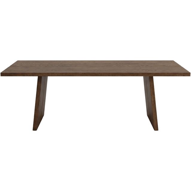 Ruokapöytä Venture Home Logga 210x100cm, savutammi