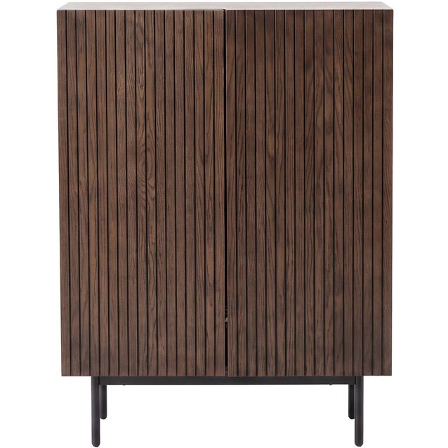 Säilytyskaappi Venture Home Björkön 30x80x103cm, mocca