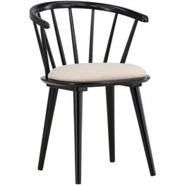 Pinnatuoli Venture Home Bobby, musta/beige