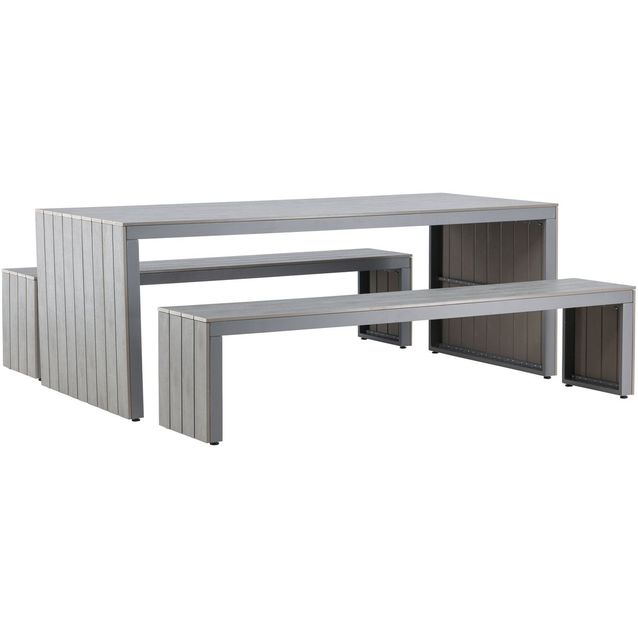 Ruokailuryhmä Venture Home San Juan, harmaa