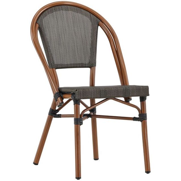 Parveketuoli Venture Home Guarda, ruskea/musta