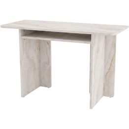 Konsolipöytä Venture Home Ålesund 120x40cm, marmorijäljitelmä
