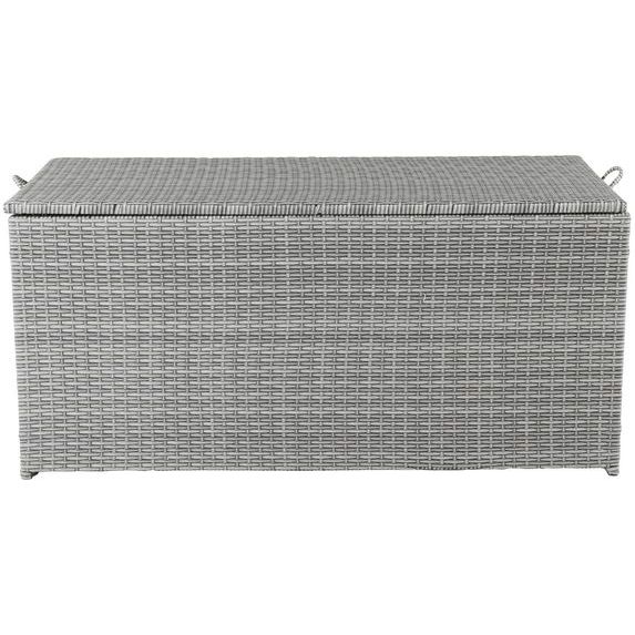 Pehmustelaatikko Venture Home London, 60x130cm, harmaa