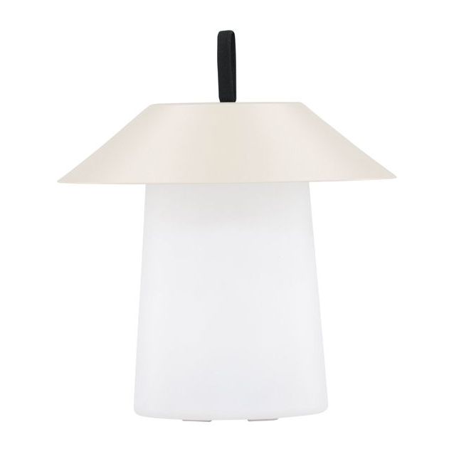 Ladattava pöytävalaisin Venture Home Rubu, sisä- ja ulkokäyttöön, ø24x26cm