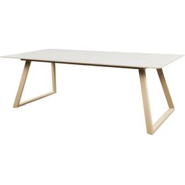 Ruokapöytä Venture Home Estelle 200x90cm, marmorijäljitelmä
