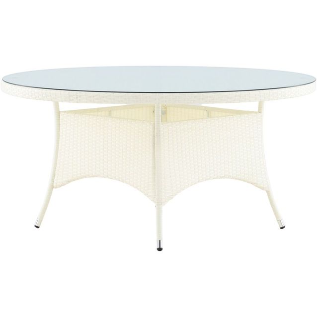 Ruokapöytä Venture Home Volta, ø150cm, lasi