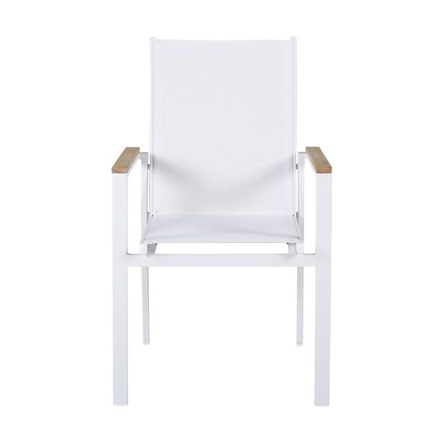 Tuoli Venture Home Texas, valkoinen/tiikki