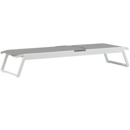 Aurinkotuoli Venture Home Parma, valkoinen/harmaa