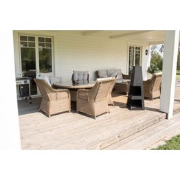 Ulkotakka Venture Home Bastian Fire musta