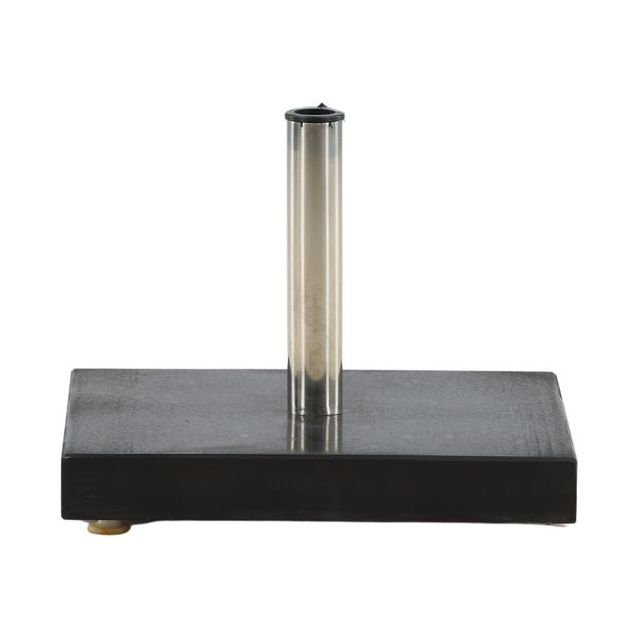 Aurinkovarjon jalka Venture Home Stathera, neliskulmainen, 40kg, musta graniitti