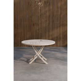 Pyöreä ruokapöytä ulos Venture Home Kenya, ø120cm