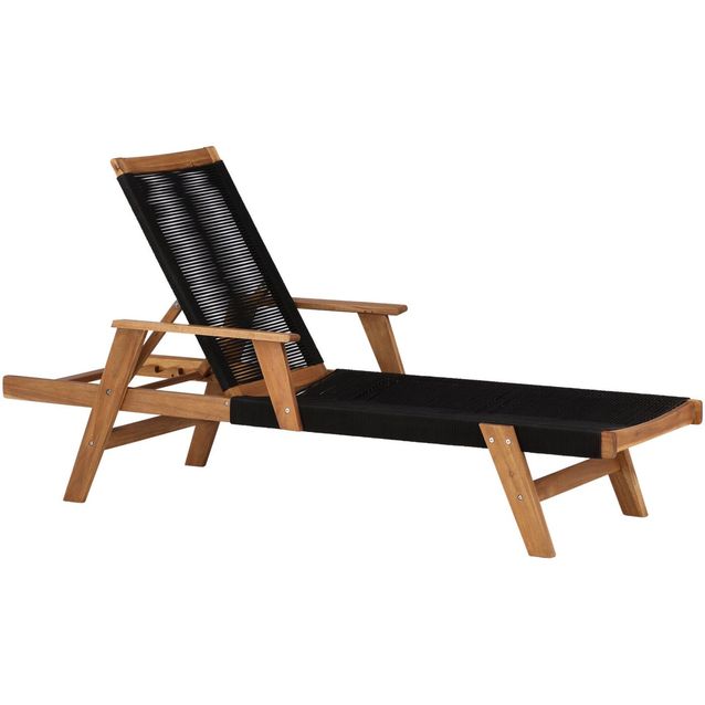 Aurinkotuoli Venture Home Little John musta/akaasia