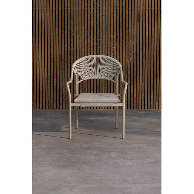 Ruokapöydän tuoli Venture Home Paros, beige