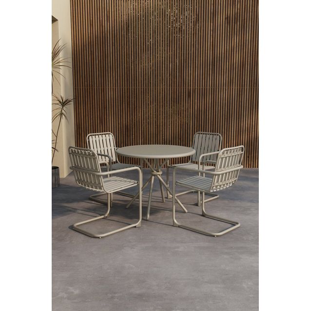 Ruokailuryhmä ulos Venture Home Chios, 4-istuttava