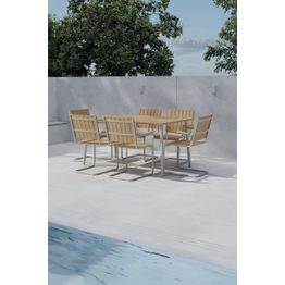 Ruokailuryhmä ulos Venture Home Holmsund, 150x90cm