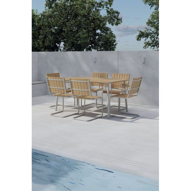 Ruokailuryhmä ulos Venture Home Holmsund, 150x90cm