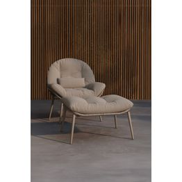 Lepotuoli rahilla Venture Home Cala, beige