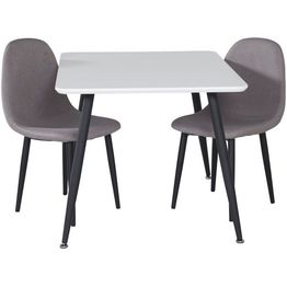 Lasten pöytä ja tuolit Venture Home Polar XXS, valkoinen/harmaa