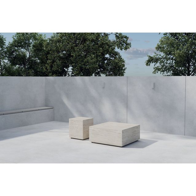 Sohvapöytäsetti ulos Venture Home Lissabon, 2 pöytää, beige