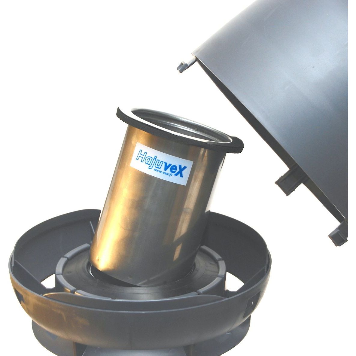 Hajusuodatin HajuveX 1330 Ø110/160 mm harmaa