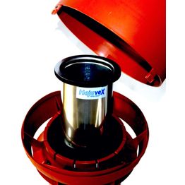 Hajusuodatin HajuveX 1330 Ø110/160 mm punainen