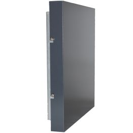 Ilmanvaihtokanavan lumi- ja sadesuoja LumiveX 200 harmaa