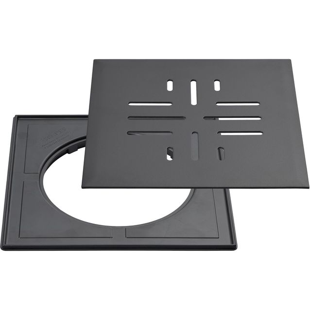 Neliökansi RST Vieser Classic+ musta muovikehyksellä 197 x 197 mm