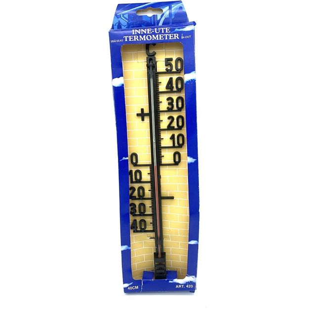 Ulkolämpömittari Viking 420, 40 cm, muovi