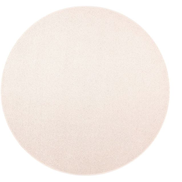 Matto VM Carpet Onni, mittatilaus, pyöreä, luonnonvalkoinen