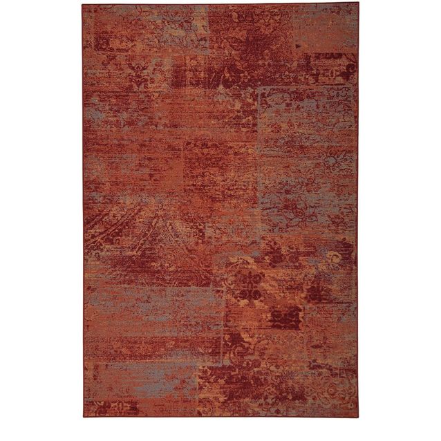 Matto VM Carpet Rustiikki mittatilaus puna-oranssi