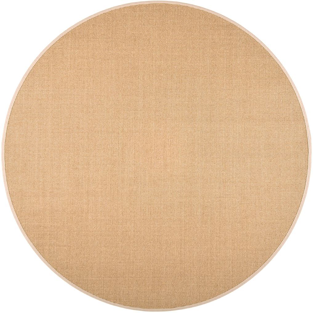 Matto VM Carpet Sisal mittatilaus pyöreä beige-harmaa