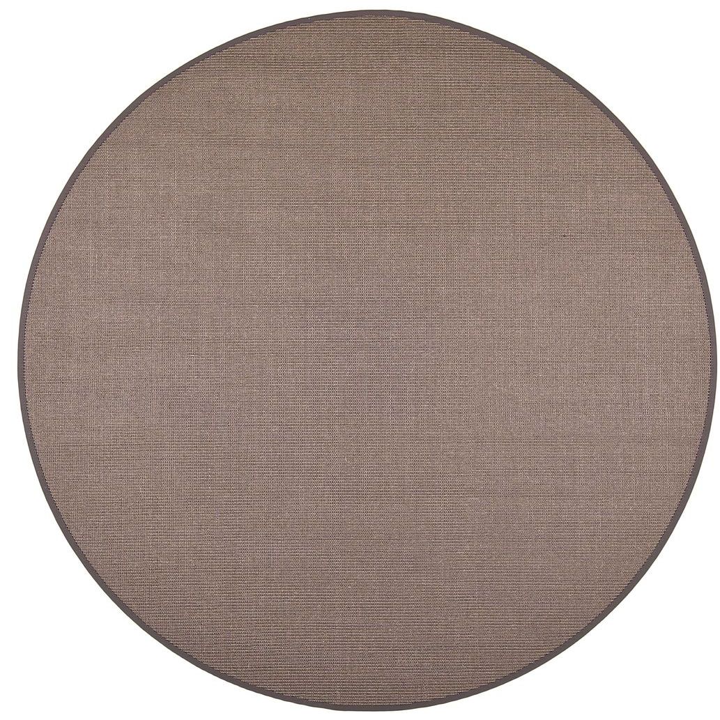Matto VM Carpet Sisal pyöreä Ø133cm tummanharmaa