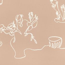 Tapetti Villa Nova Tabletop W616, non-woven, romanttinen, eri värejä