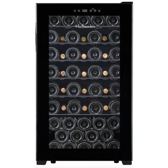 Viinikaappi La Sommeliere VN54, musta