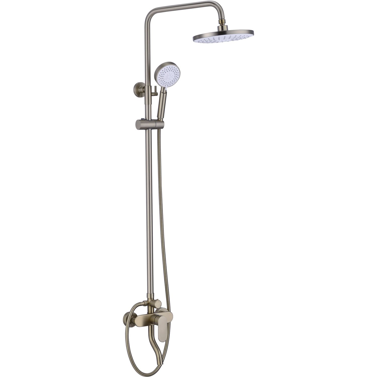 Sadesuihkusetti Harma Gold Collection MN09BG, juoksuputkella, käsisuihkulla, kiiltävä kulta