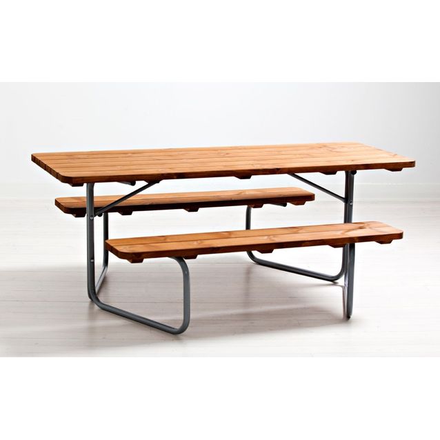 Lasten pöytäryhmä Breikki 4-6-istuttava ruskea