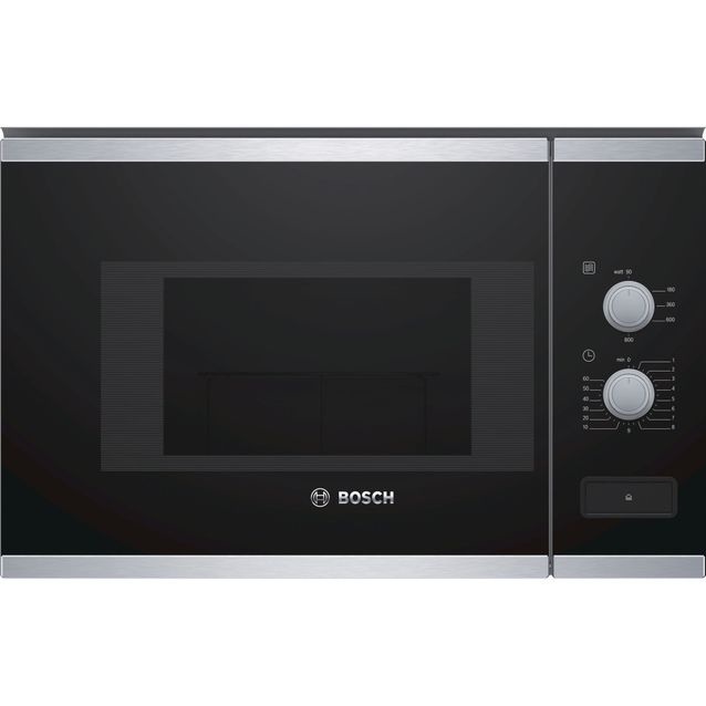 Mikroaaltouuni Bosch Serie 4 BFL520MS0, 60cm, musta/teräs
