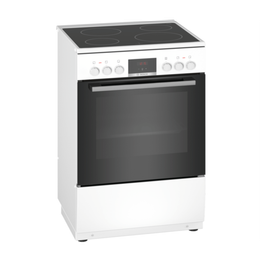 Keraaminen liesi Bosch Serie 4 HKN31A020U, 60cm, valkoinen