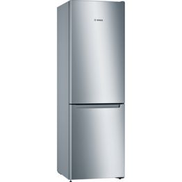 Jääkaappipakastin Bosch Serie 2 KGN33NLEB, 60cm, 192/87 l, teräs