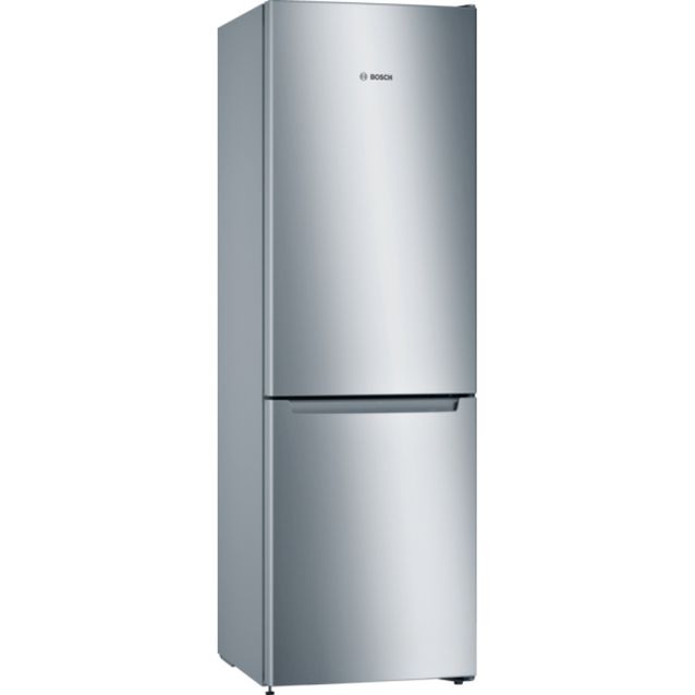 Jääkaappipakastin Bosch Serie 2 KGN33NLEB, 60cm, 192/87 l, teräs