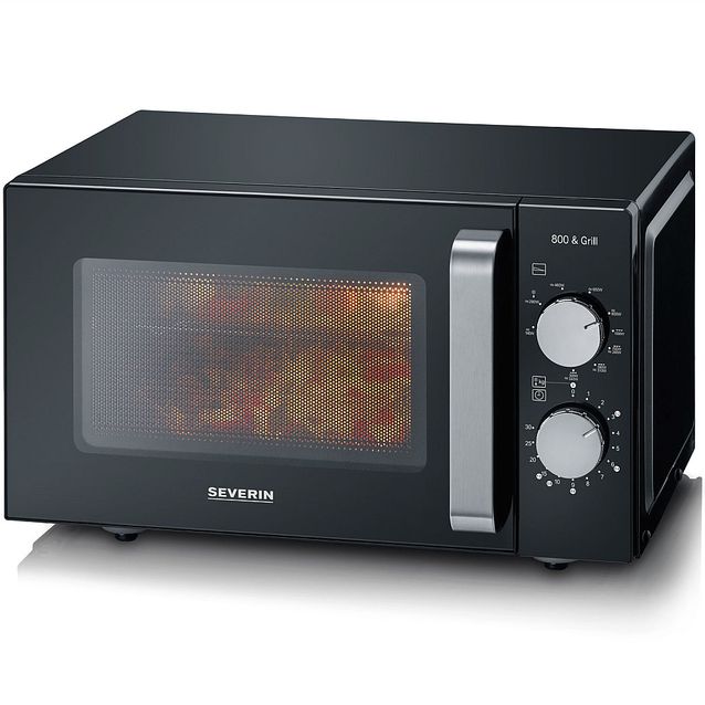 Mikroaaltouuni Severin 7762000, 800W, musta