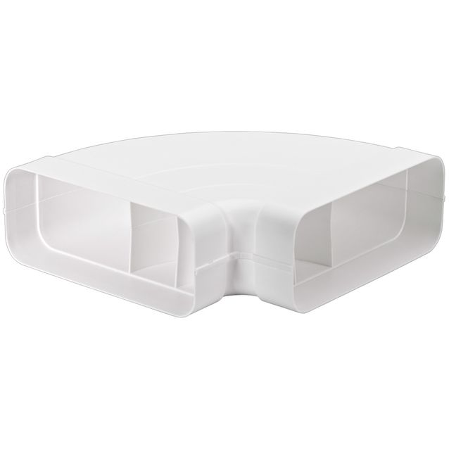 Ilmanvaihtokanavan vaakakulma 90° Asko HD2002, valkoinen