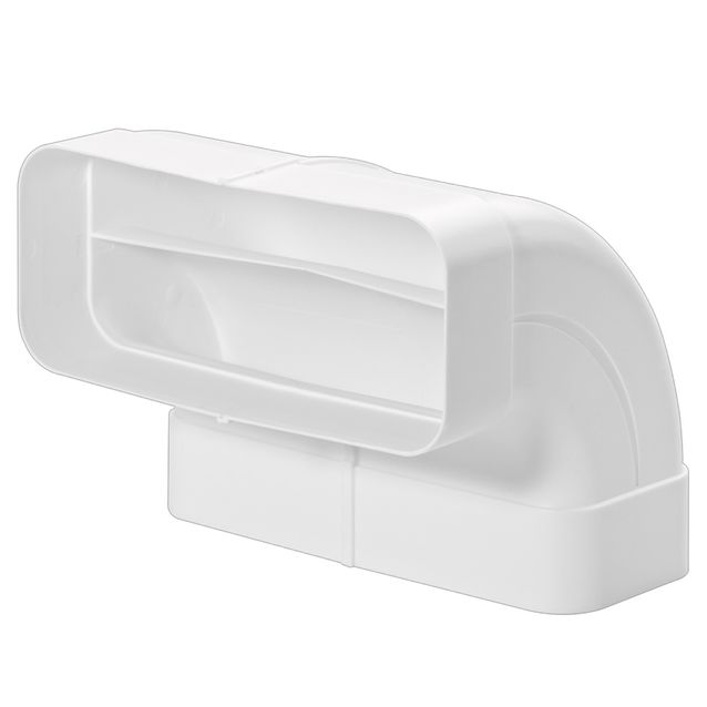 ilmanvaihtokanavan pystykulma 90° Asko HD2003, valkoinen