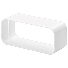 Ilmanvaihtokanavan liitoskappale Asko HD2001, valkoinen