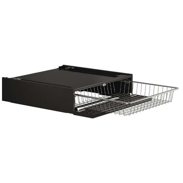 Pesutornin väliasennussarja Asko HB150G, 59,5cm, ulosvedettävällä pyykkikorilla, musta