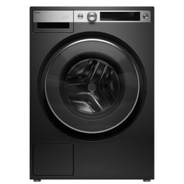 Edestä täydettävä pesukone Asko W7096XG, 9kg, 1600rpm, musta