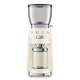 Kahvimylly Smeg CGF03CREU, kermanvärinen