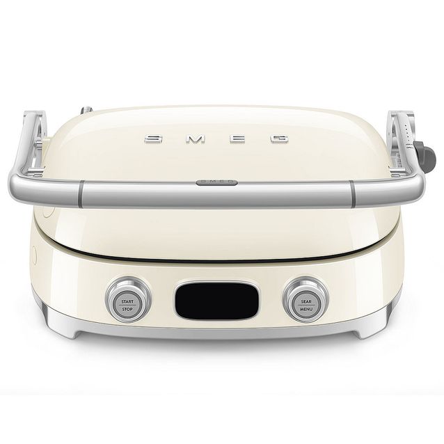 Smeg MGF01CREU Pöytägrilli. Kermanvärinen.