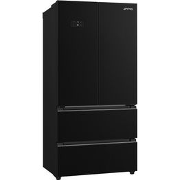 Jääkaappipakastin Smeg French Door FQ55FKDD, 83,2cm, musta teräs