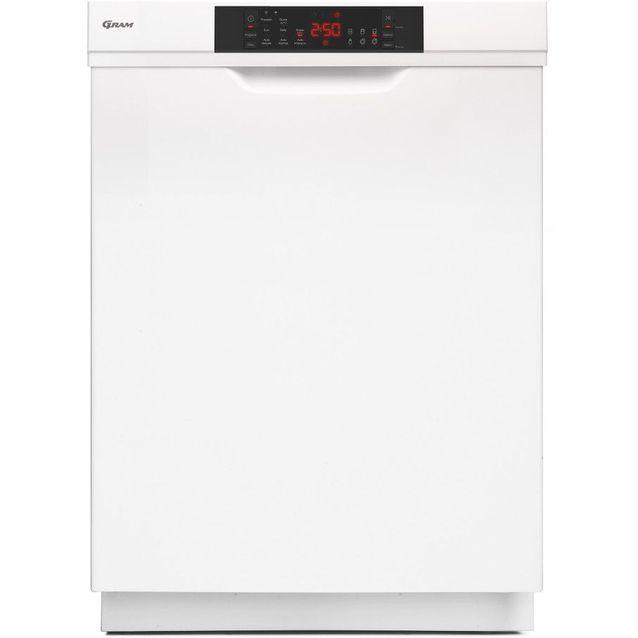 Astianpesukone Gram OMI 45-24 T, valkoinen, 45cm, integroitava